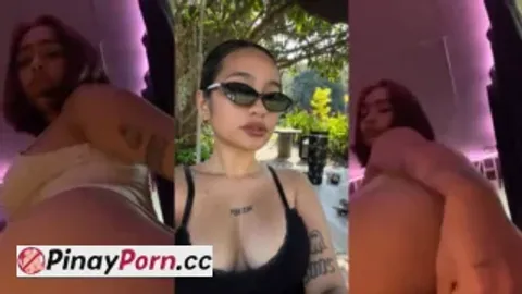 Kinalikot ni Brigette Ang Kanyang Puwet Gamit Ang Titeng Malagket